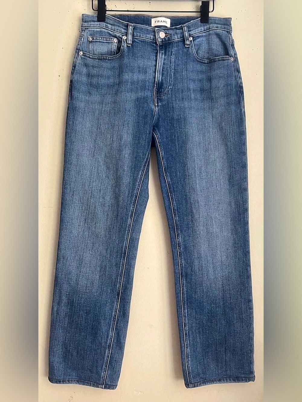 FRAME Modern Straight Leg Jeans Blue Waist 31